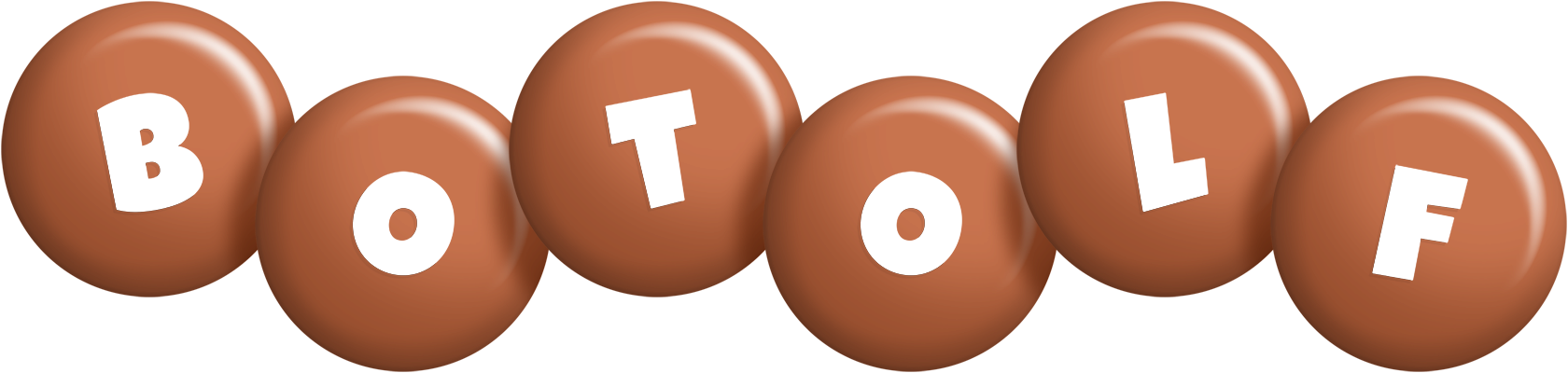 Botolf candy-brown logo
