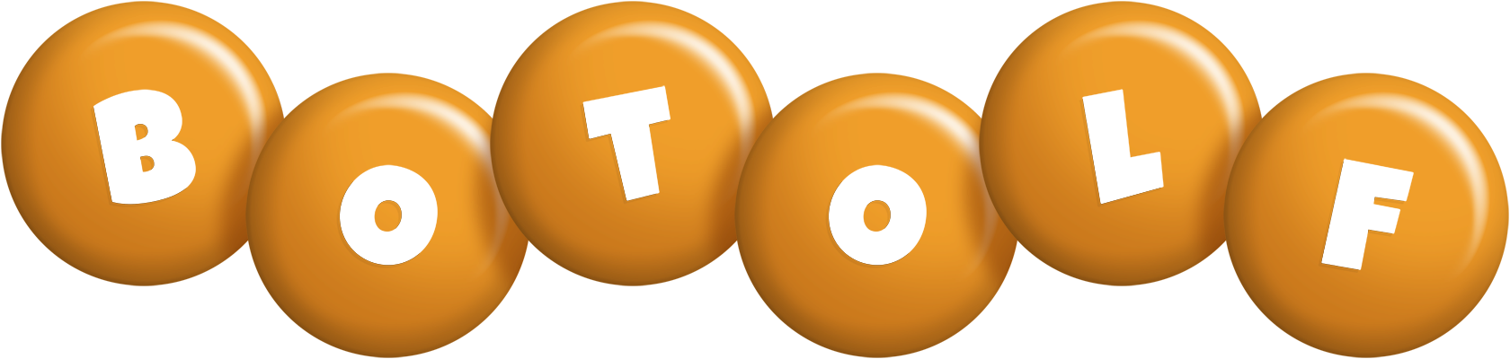 Botolf candy-orange logo