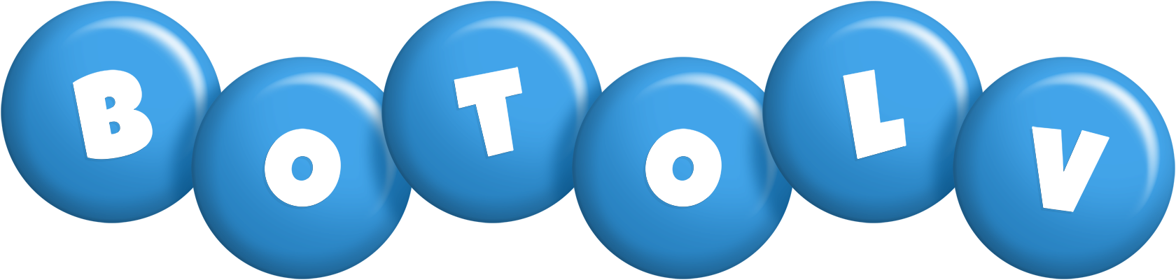 Botolv candy-blue logo