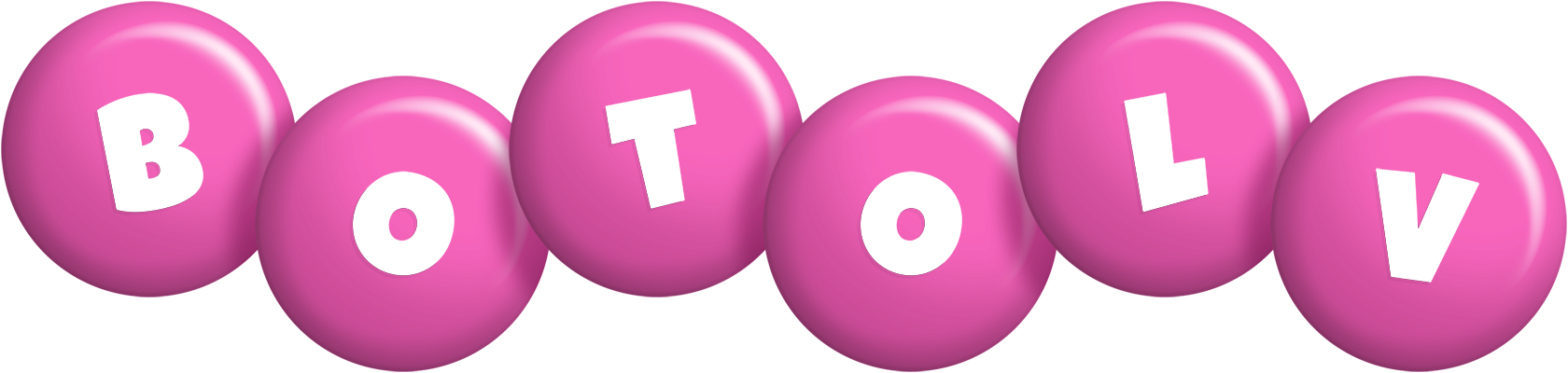 Botolv candy-pink logo