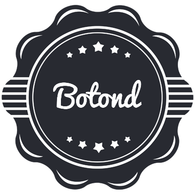 Botond badge logo