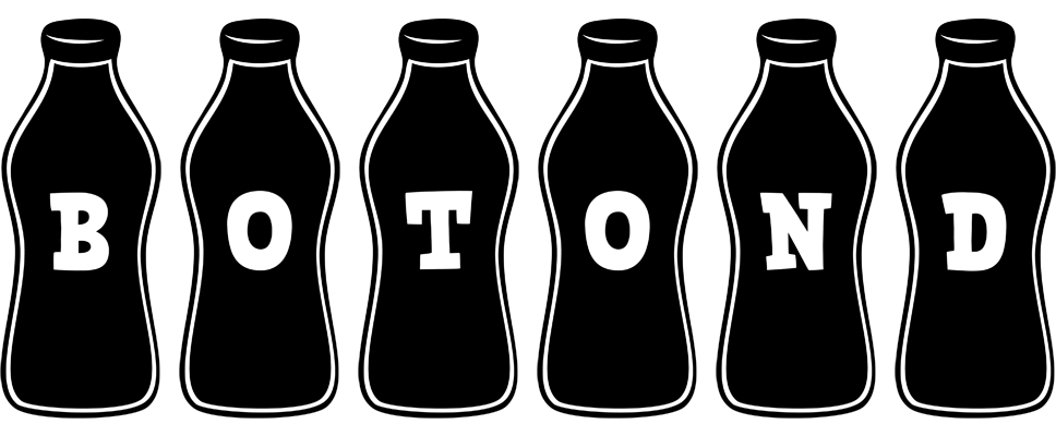 Botond bottle logo