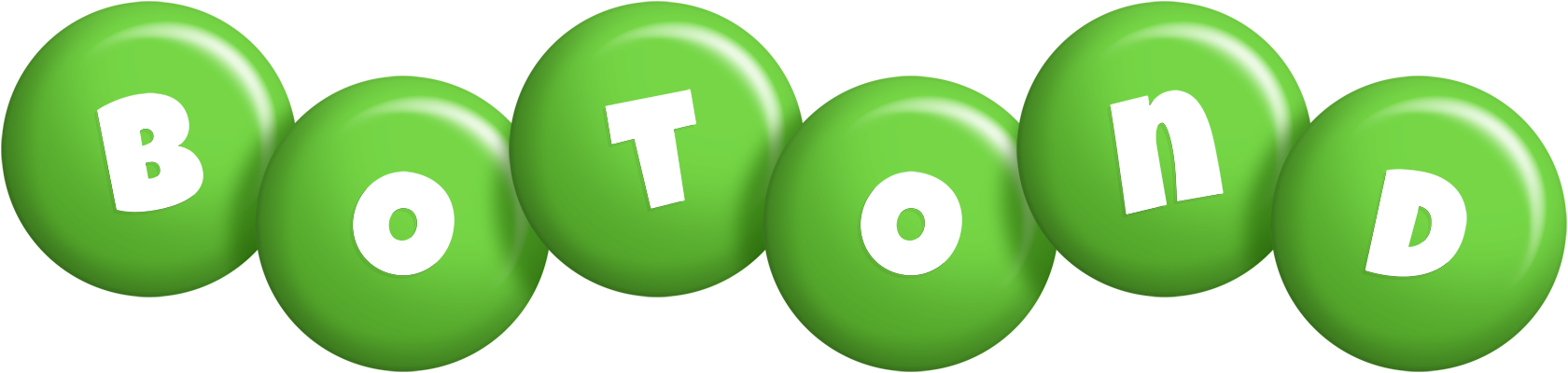 Botond candy-green logo