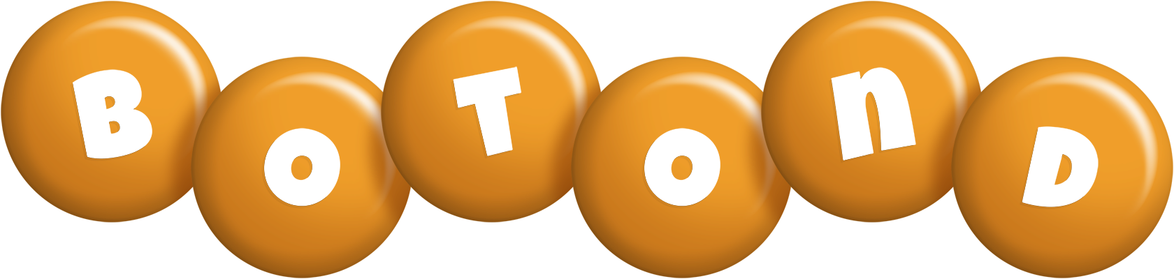 Botond candy-orange logo