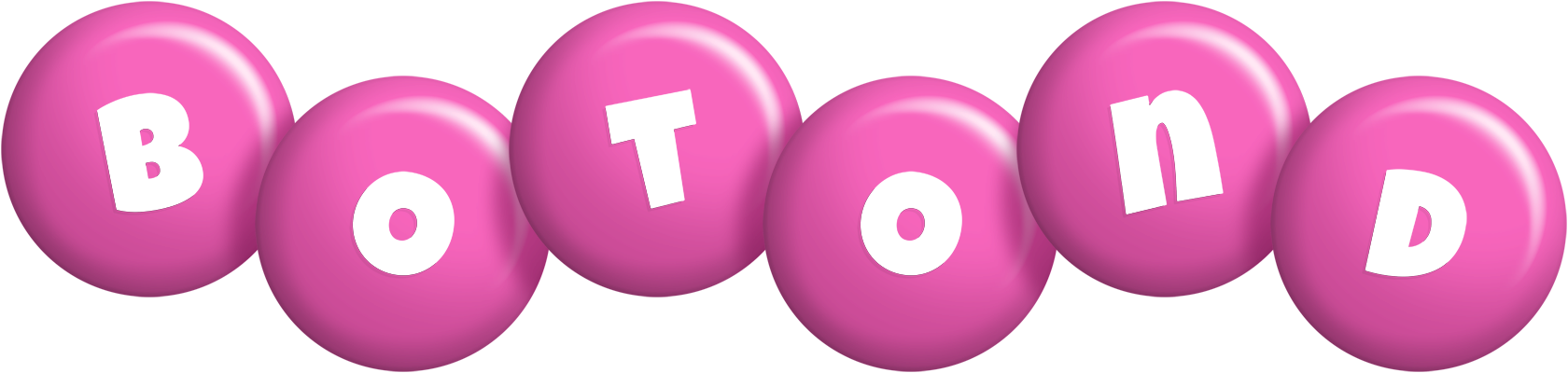 Botond candy-pink logo