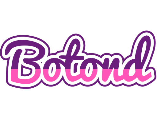 Botond cheerful logo