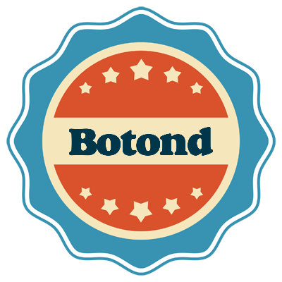 Botond labels logo