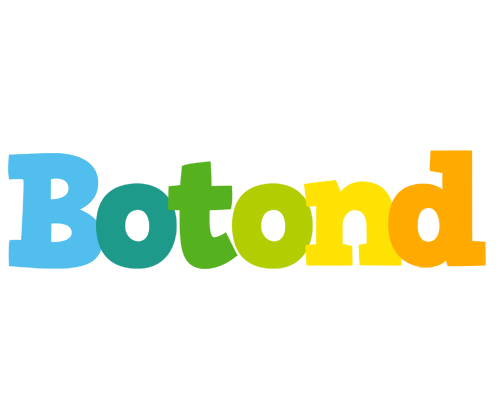 Botond rainbows logo