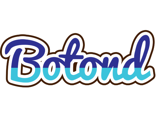 Botond raining logo