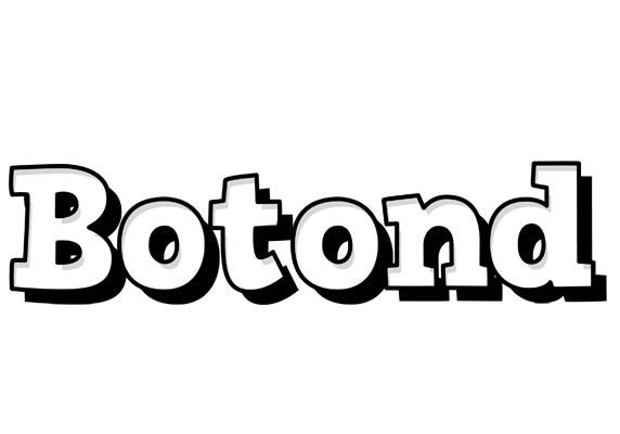 Botond snowing logo