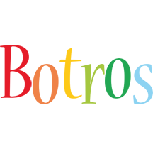 Botros birthday logo