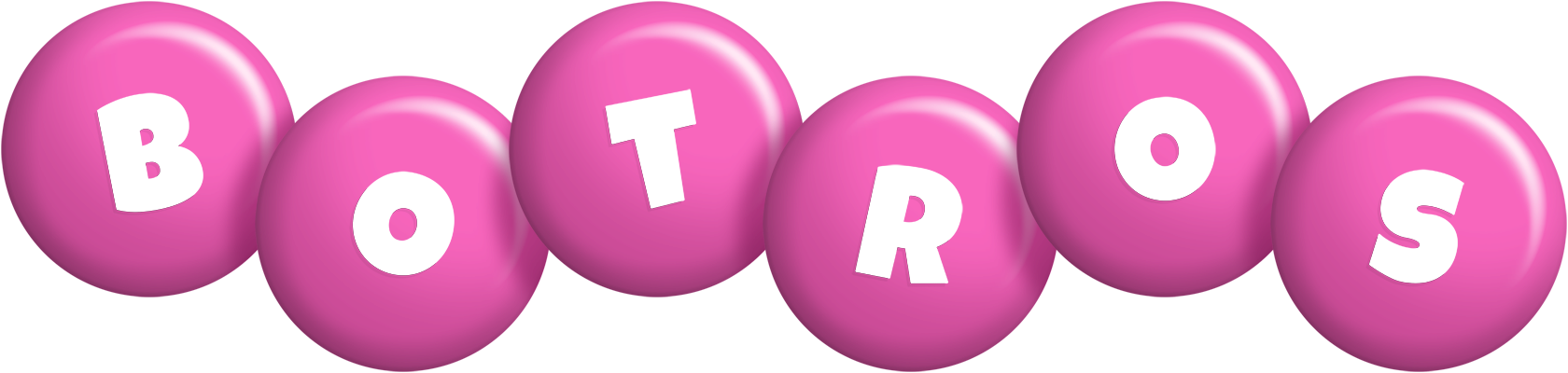 Botros candy-pink logo