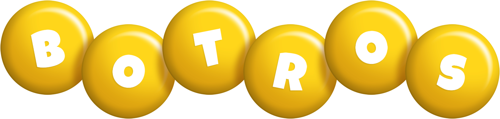 Botros candy-yellow logo