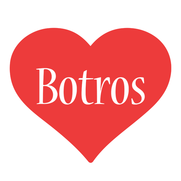 Botros love logo