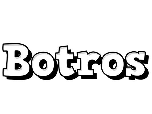 Botros snowing logo