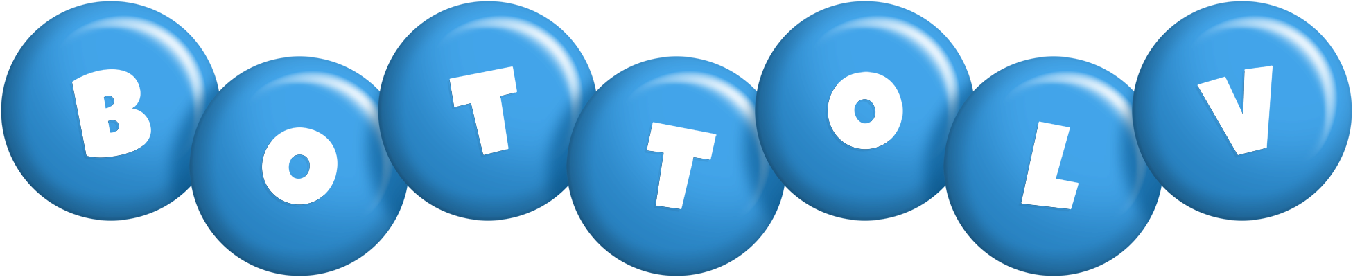 Bottolv candy-blue logo