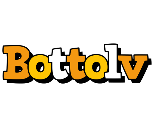 Bottolv cartoon logo