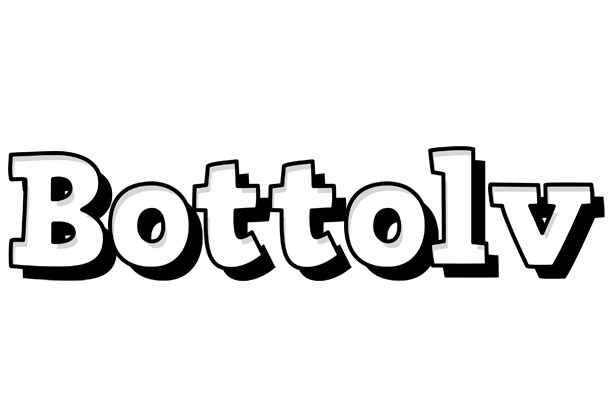 Bottolv snowing logo