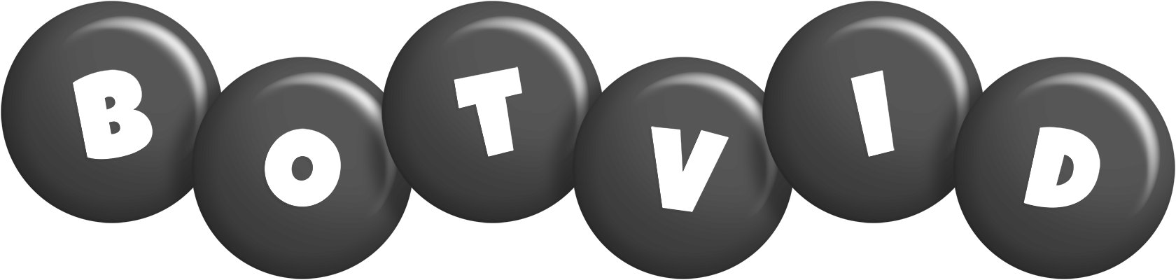 Botvid candy-black logo