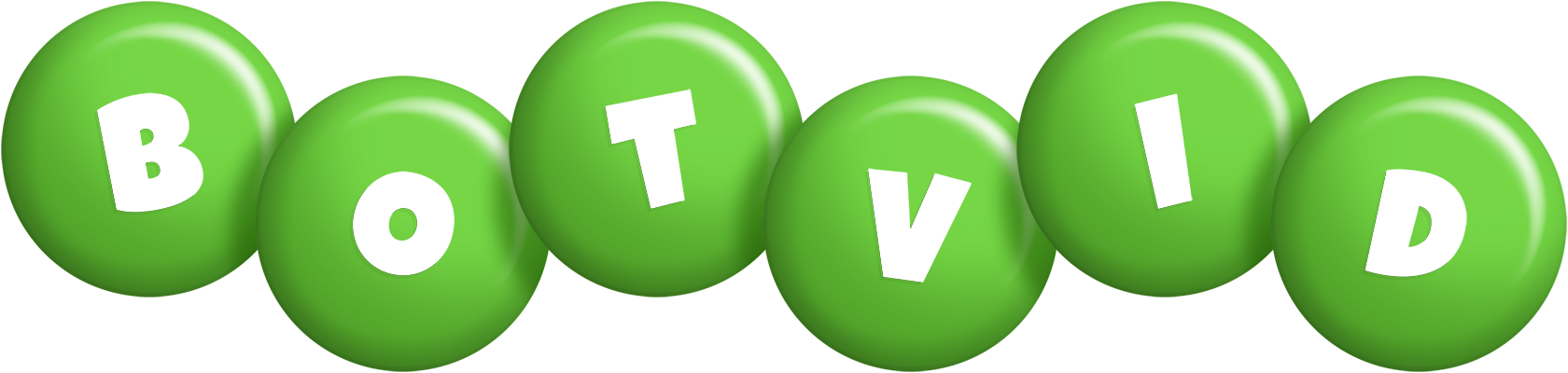 Botvid candy-green logo