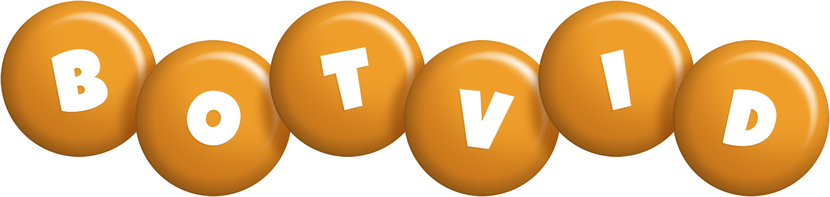 Botvid candy-orange logo