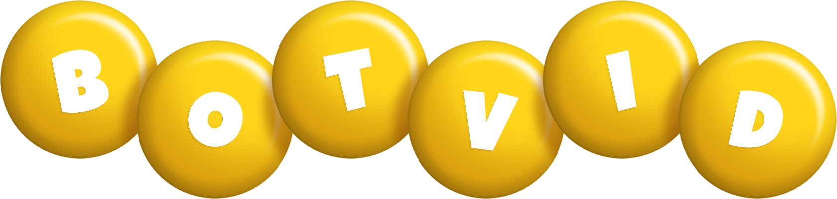 Botvid candy-yellow logo