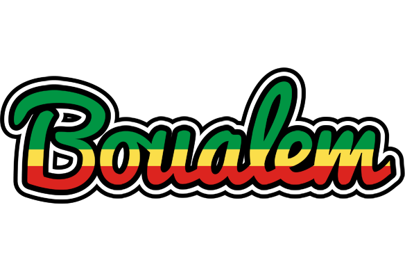 Boualem african logo