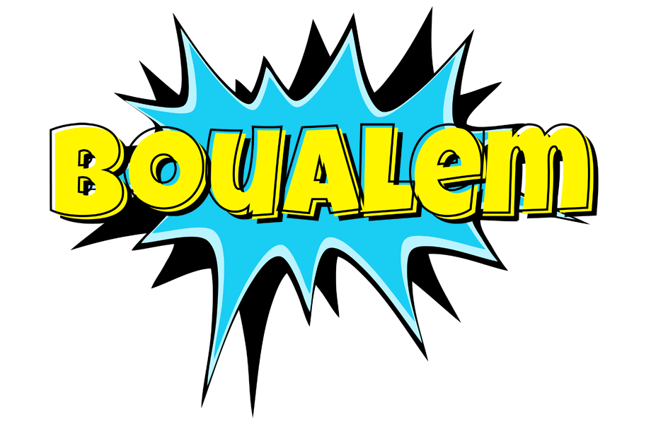 Boualem amazing logo