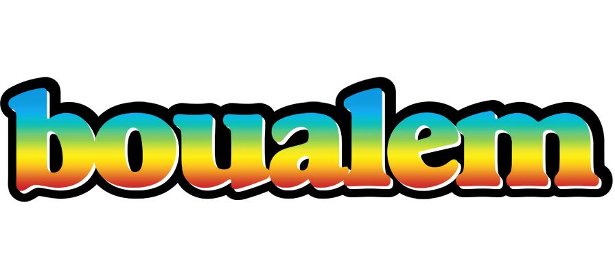 Boualem color logo