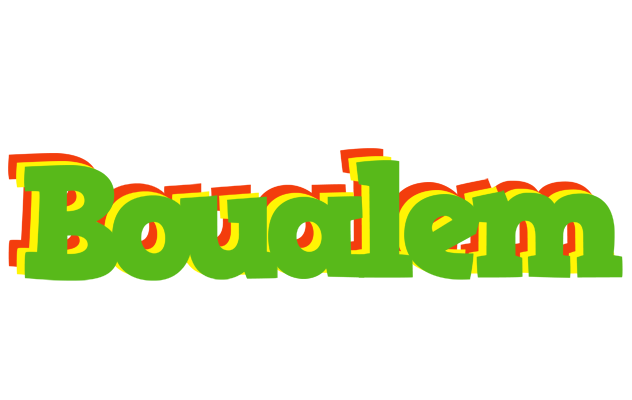 Boualem crocodile logo