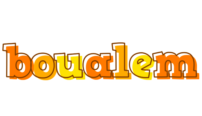 Boualem desert logo