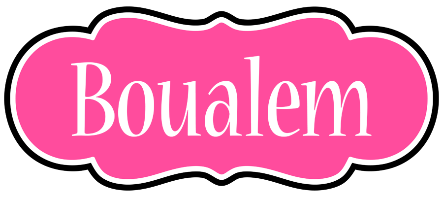 Boualem invitation logo