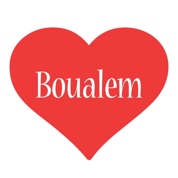 Boualem love logo