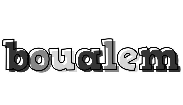 Boualem night logo