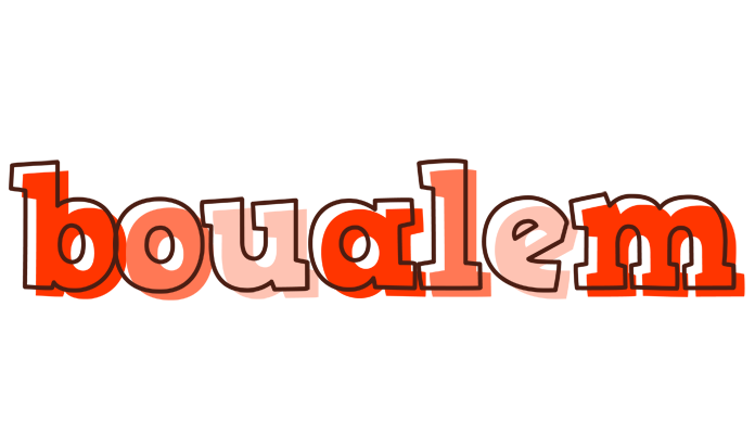 Boualem paint logo