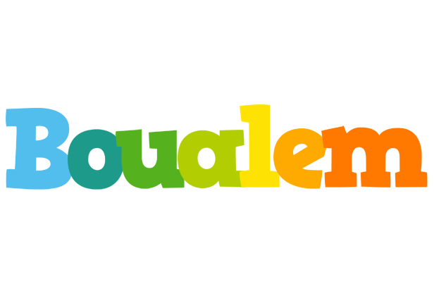 Boualem rainbows logo