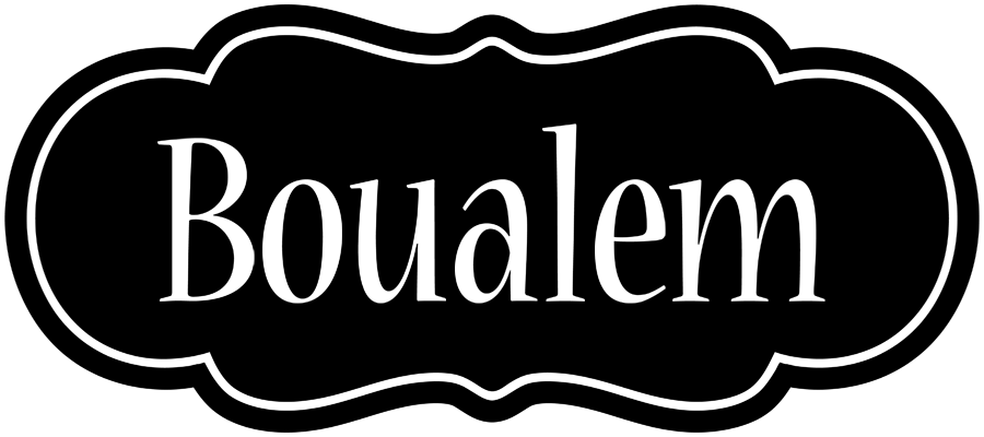 Boualem welcome logo