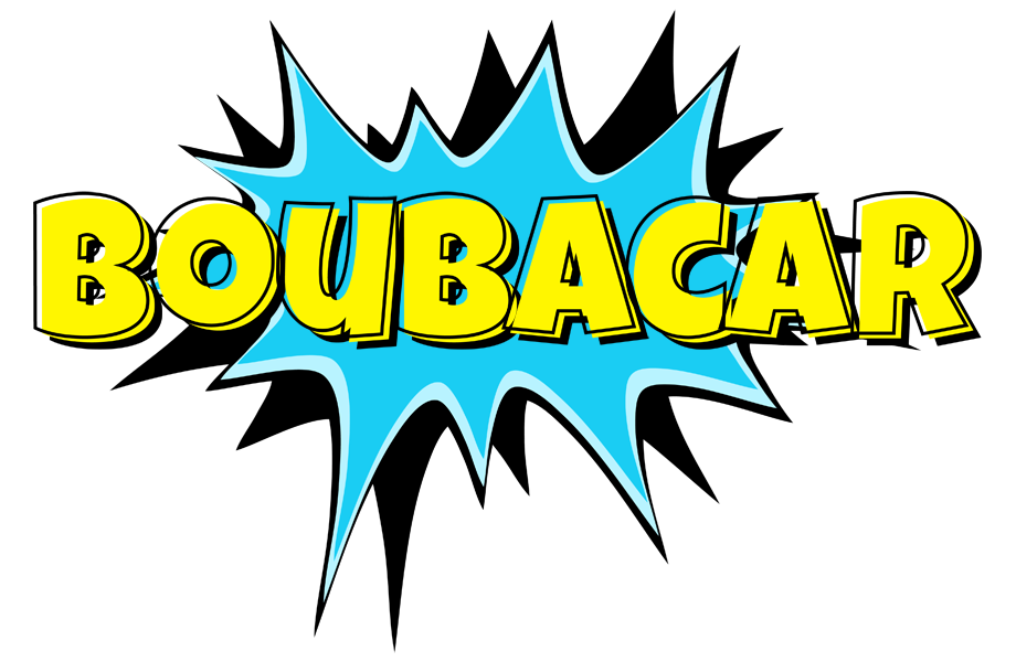 Boubacar amazing logo