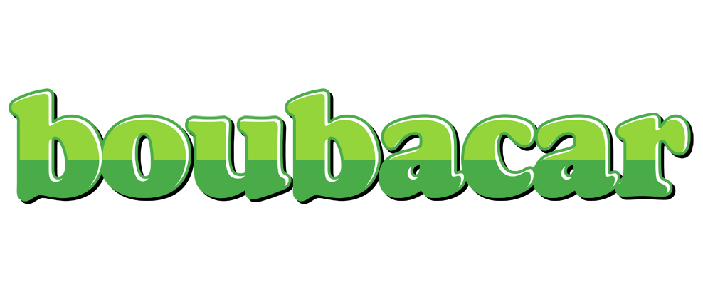 Boubacar apple logo