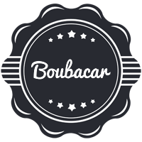 Boubacar badge logo