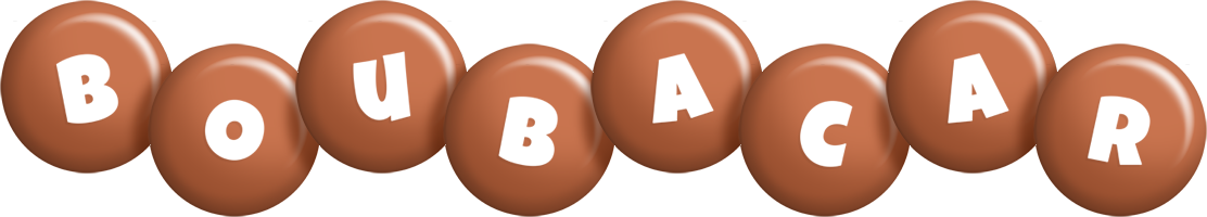 Boubacar candy-brown logo