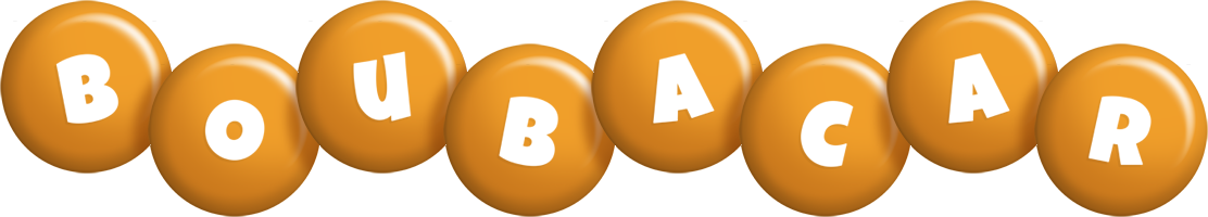 Boubacar candy-orange logo