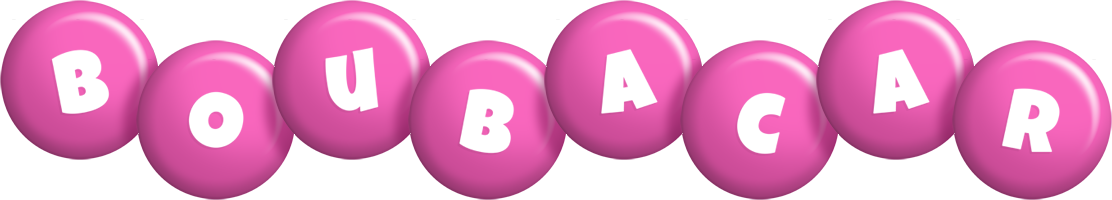 Boubacar candy-pink logo