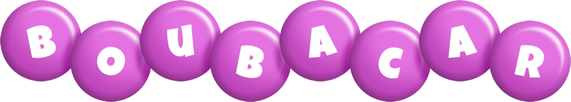 Boubacar candy-purple logo