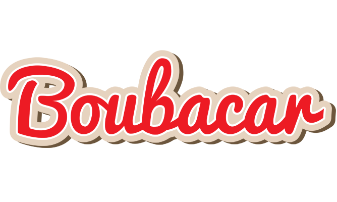 Boubacar chocolate logo