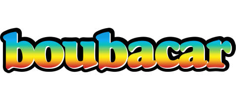 Boubacar color logo