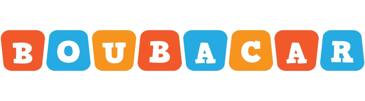 Boubacar comics logo