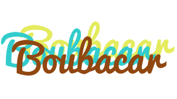 Boubacar cupcake logo