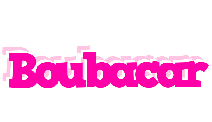 Boubacar dancing logo