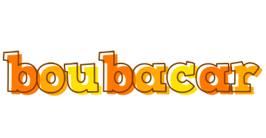 Boubacar desert logo